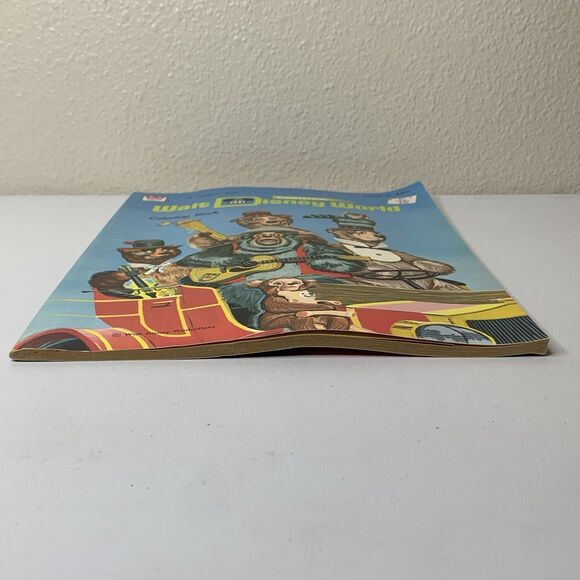 Vtg Walt Disney World Florida Coloring Book Country Bears New Unused Whitman - Picture 5 of 9
